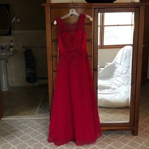 Red Grace Karin dress